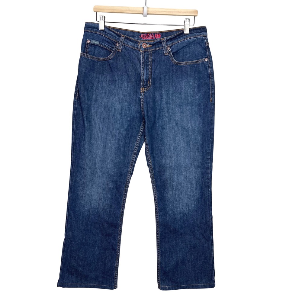 Cinch Jenna Relaxed Jeans Womens 31/11 S Dark Wash Straight Leg Denim